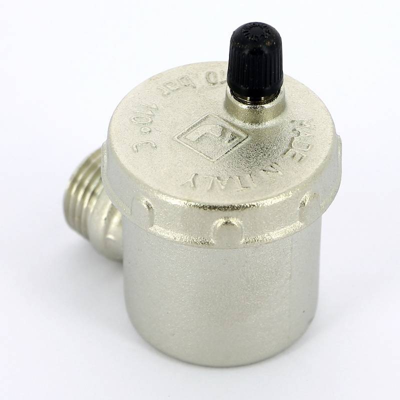 Воздухоотводчик автоматический угловой Itap 364 1/2 никелированный 364 1/2