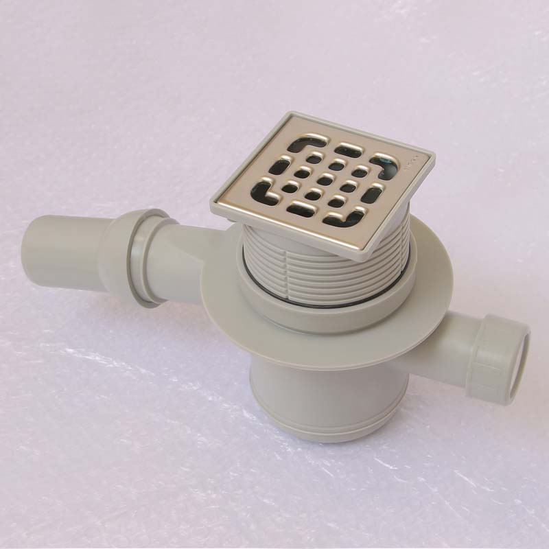 Трап Viega Advantix 100x100 мм горизонтальный выпуск 50 мм нержавеющая сталь 556907