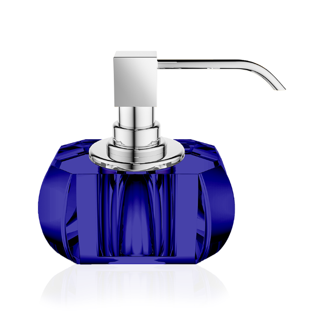 Дозатор для жидкого мыла Decor Walther Kristall KR SSP фиолетовый/хром 0924295