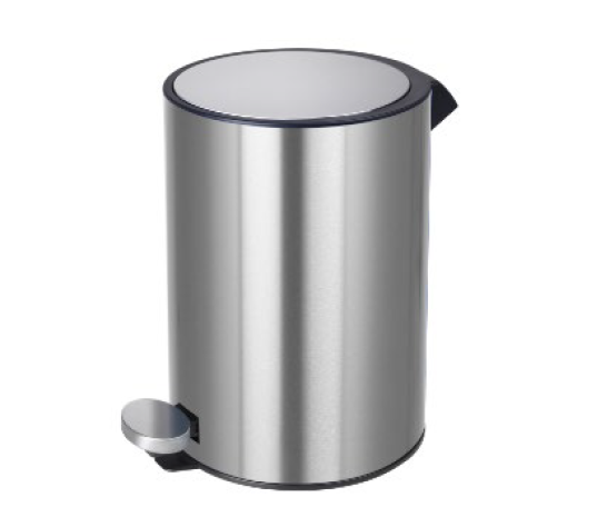 Ведро для мусора Splendy Inspiration R 5 л черный матовый IR4088PGBM