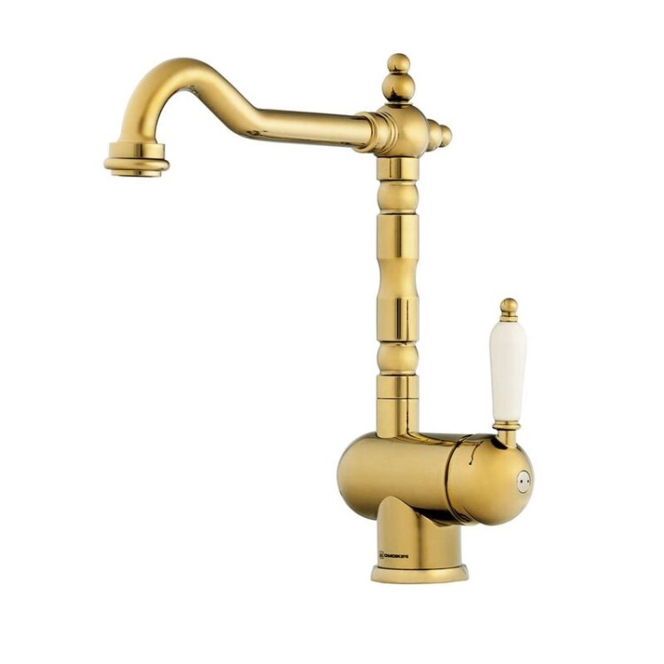 Смеситель для кухни OMOIKIRI Kyoto золото 4994508