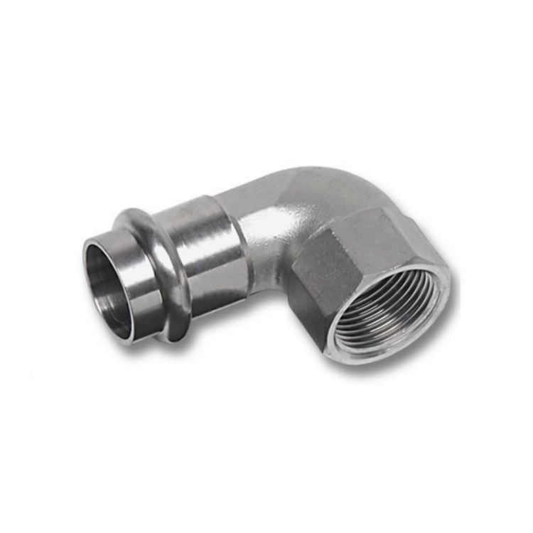 Угол 90° SANHA NiroPress 316L 18x1/2 ВПр-ВР 9090IG.3