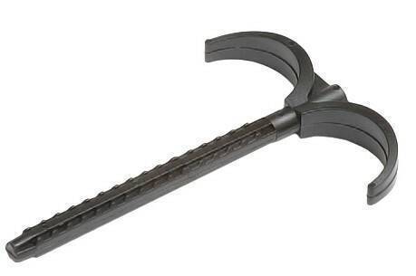 Дюбель-крюк двойной REHAU RAUTITAN DN 10-32 для труб в изоляции чёрный 12657091001
