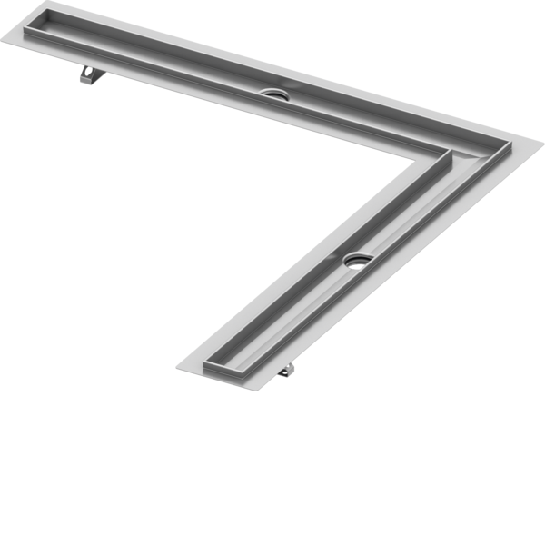 Дренажный канал угловой TECE drainline 1200x1200x64 мм 611200