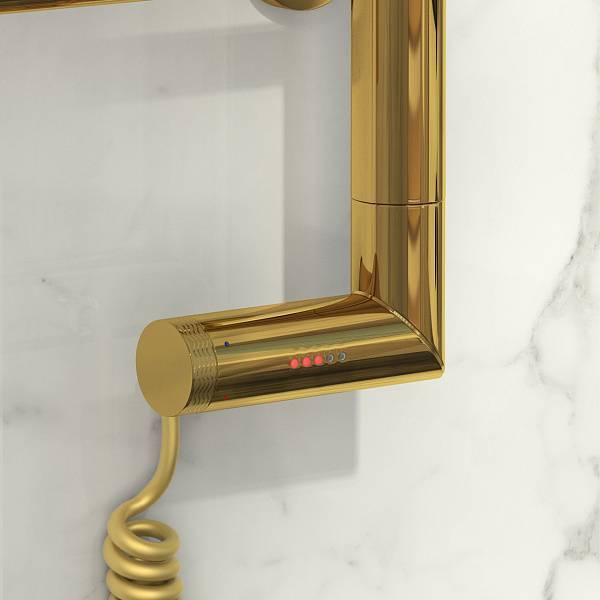 Полотенцесушитель электрический Сунержа Богема 2.0 500x600 мм правый золото 03-5205-6050