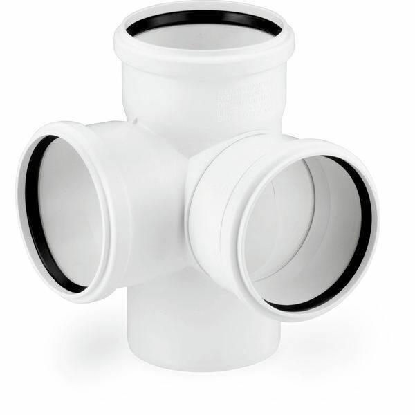 Крестовина двухплоскостная Ostendorf HT HTED 87° 110/110/110 мм 11215641003