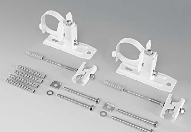Комплект настенных кронштейнов Zehnder WA=30-40 мм RAL 9005 matt ZB0248 0001 RAL 9005 matt
