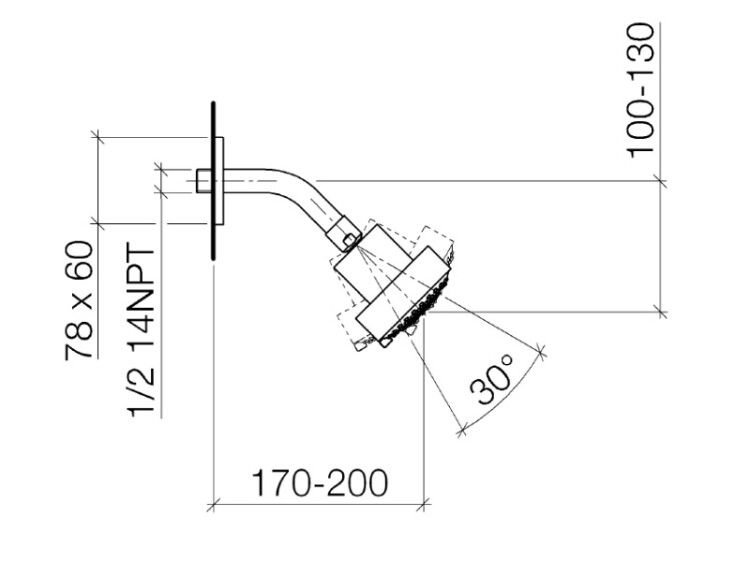 Ручной душ Dornbracht Imo 3 режима цвет хром 2850898000