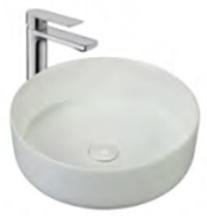 Раковина Splendy Bliss 400x400x125 мм без отверстия цвет белый матовый BL10540T0NWM