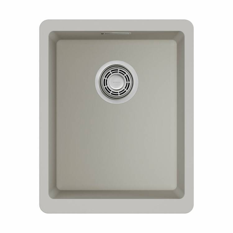 Мойка кухонная OMOIKIRI Kata 34-U под столешницу 340х420 мм пастила 4993379