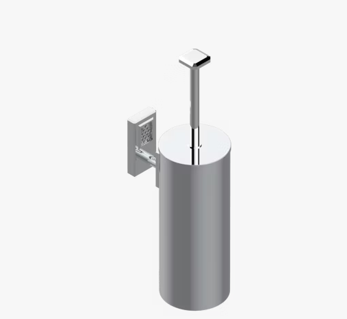 Ёршик настенный THG Metropolis Clear crystal with lever 100x403 мм цвет никель A2BB014720C