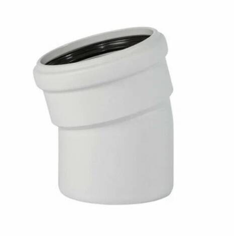 Отвод канализационный Ostendorf HT HTBw 30° 50 мм белый 559410