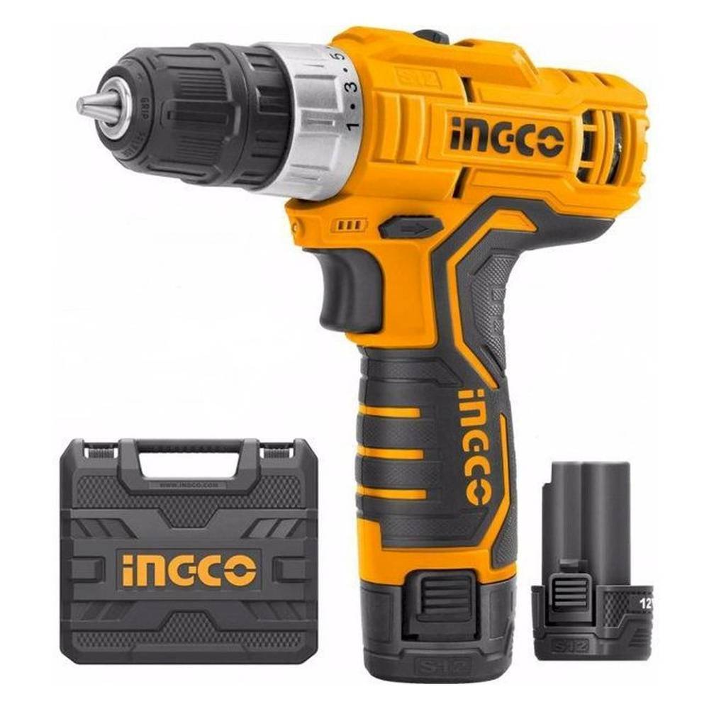 Дрель-шуруповерт аккумуляторная INGCO CDLI 20 В CDLI