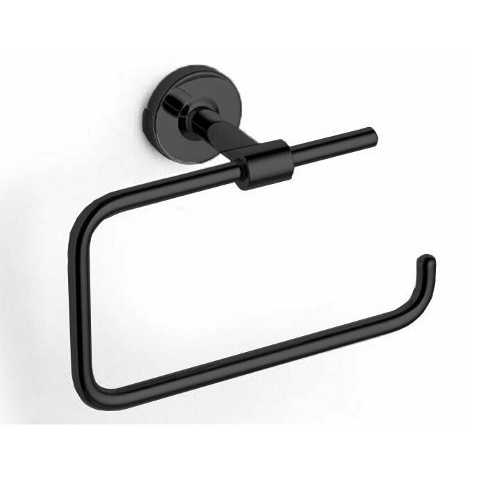 Бумагодержатель Bertocci Cinquecento без крышки черный матовый 11005030800