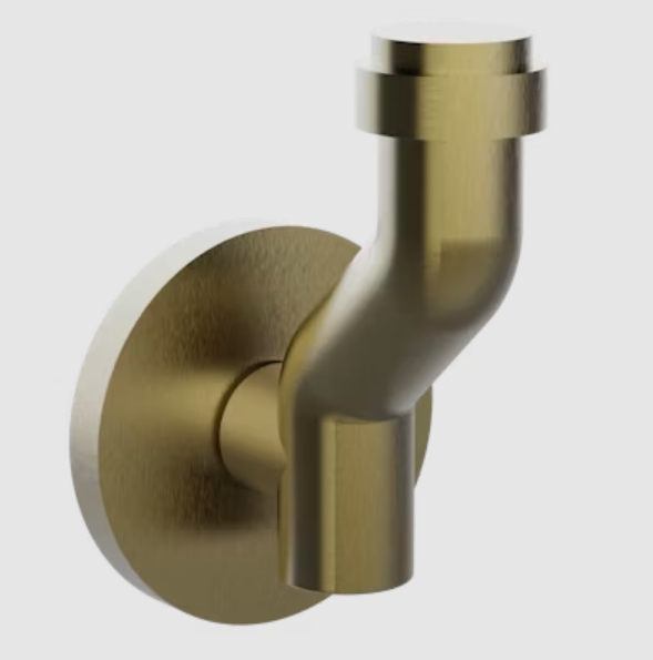 Крючок одинарный THG Marcel with lever 58х61х90 мм Matt coated bronze U3R-D055-17