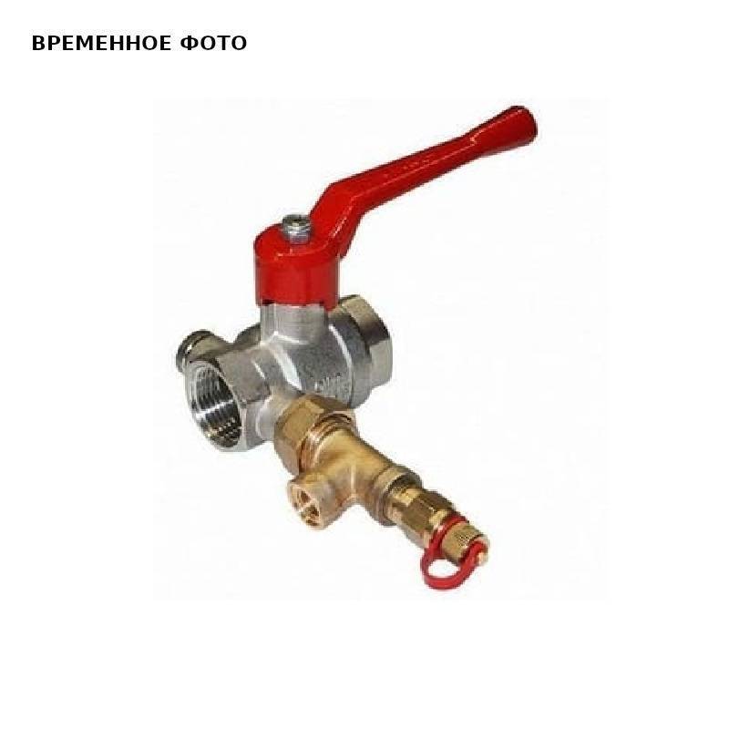 Кран шаровой Cimberio CIM 200DP 1 ВР-ВР с тройником для трубки PN16 DN 25 CIM 200DP 1