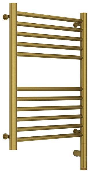 Полотенцесушитель электрический Сунержа Богема 3.0 400x600 мм правый состаренная латунь 051-5805-6040