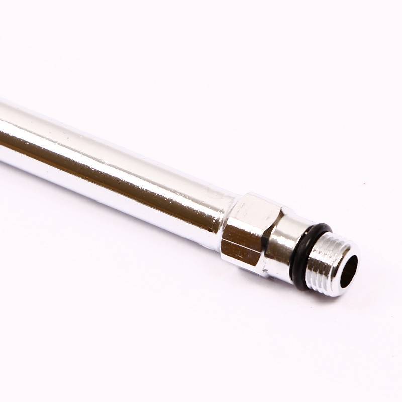 Трубка медная хромированная UNI-FITT 10х1 мм для смесителя M10х1 60 см 593C1806