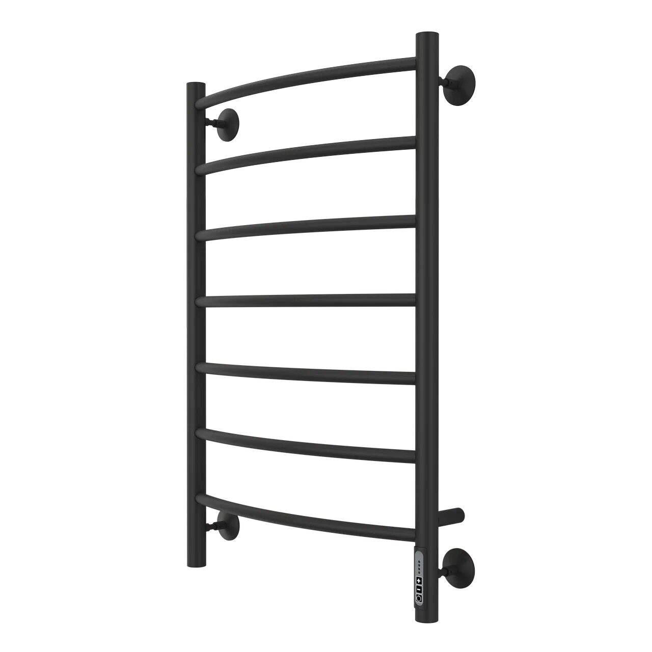 Полотенцесушитель электрический Larusso Классик КС П7 500x800 мм черный RAL 9005 8521