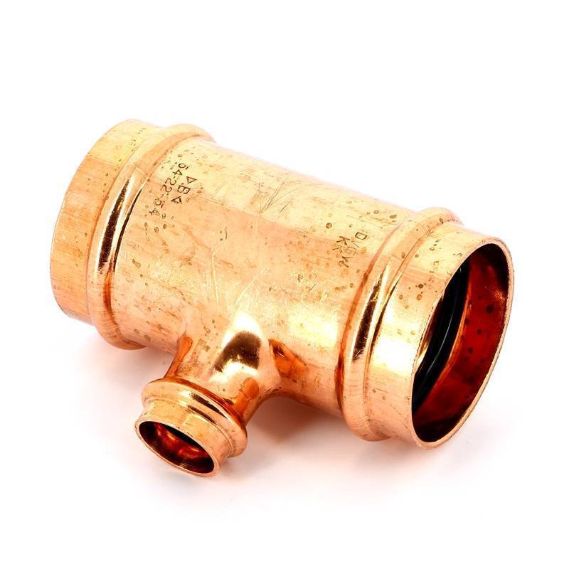 Тройник пресс IBP >B< Press 54х22х54 мм медь P5130 05422054