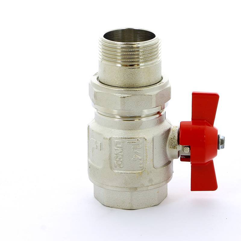 Кран шаровой ITAP IDEAL НВ с разъемным соединением бабочка 1 1/4 098 1 1/4