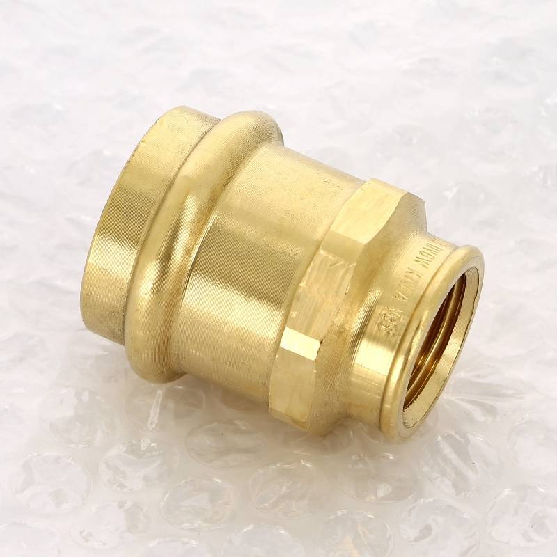 Муфта пресс с наружной резьбой Viega Profipress G 28 мм х 1/2 бронза 428174