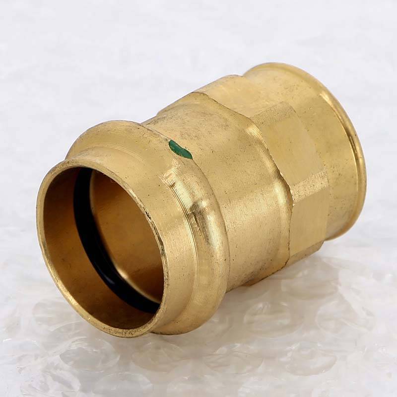 Муфта переходная пресс-В Viega Sanpress бронза 28х1 1/4 298104