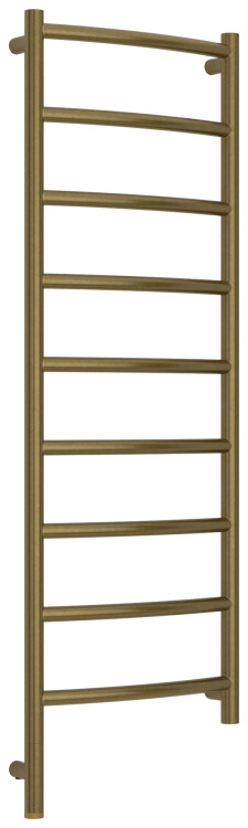 Полотенцесушитель электрический Сунержа Галант 3.1 1200x400 мм МЭМ нижнее слева бронза состаренная HOG0560001240