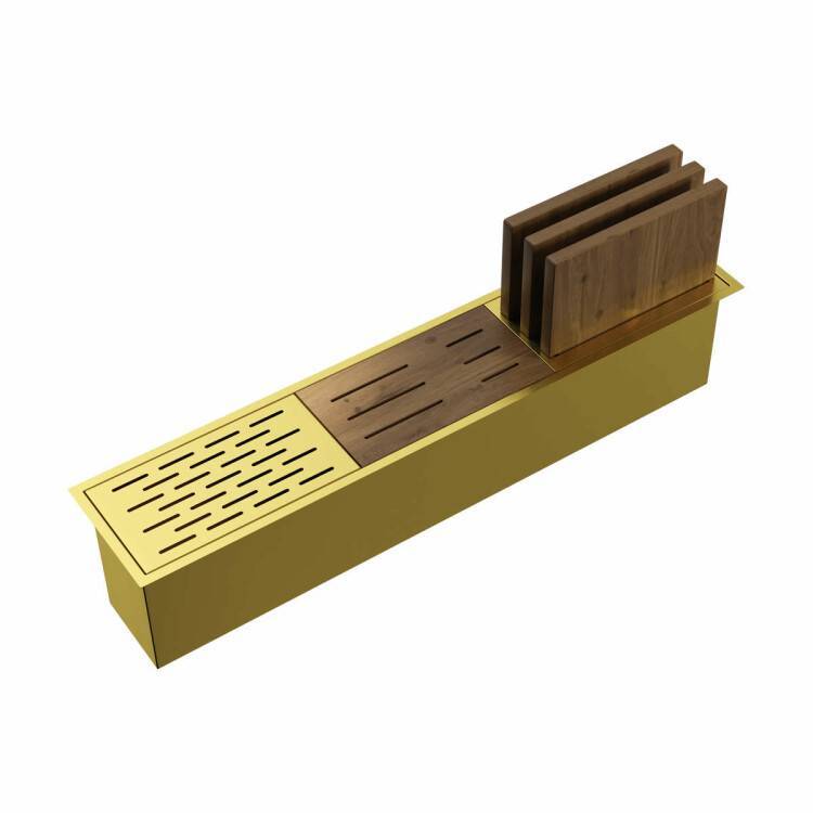 Сушка-ролл Omoikiri DRY-02 940х200 мм светлое золото 4999021