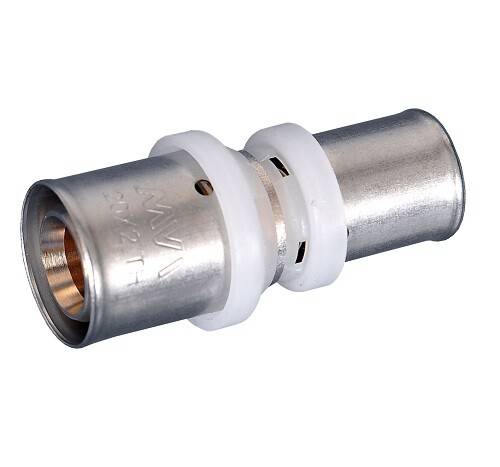 Муфта пресс переходная General Fittings 20х16 мм латунь PF5230405