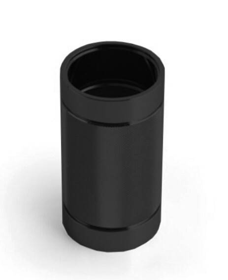 Стакан для зубных щеток Bertocci Officina 01 68х68х126 мм черный матовый 12775000800