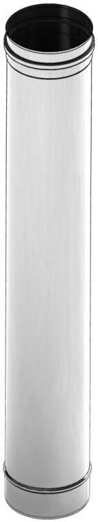 Труба Jeremias FU 80 мм L=1000 мм одностенная нержавеющая сталь FU0280