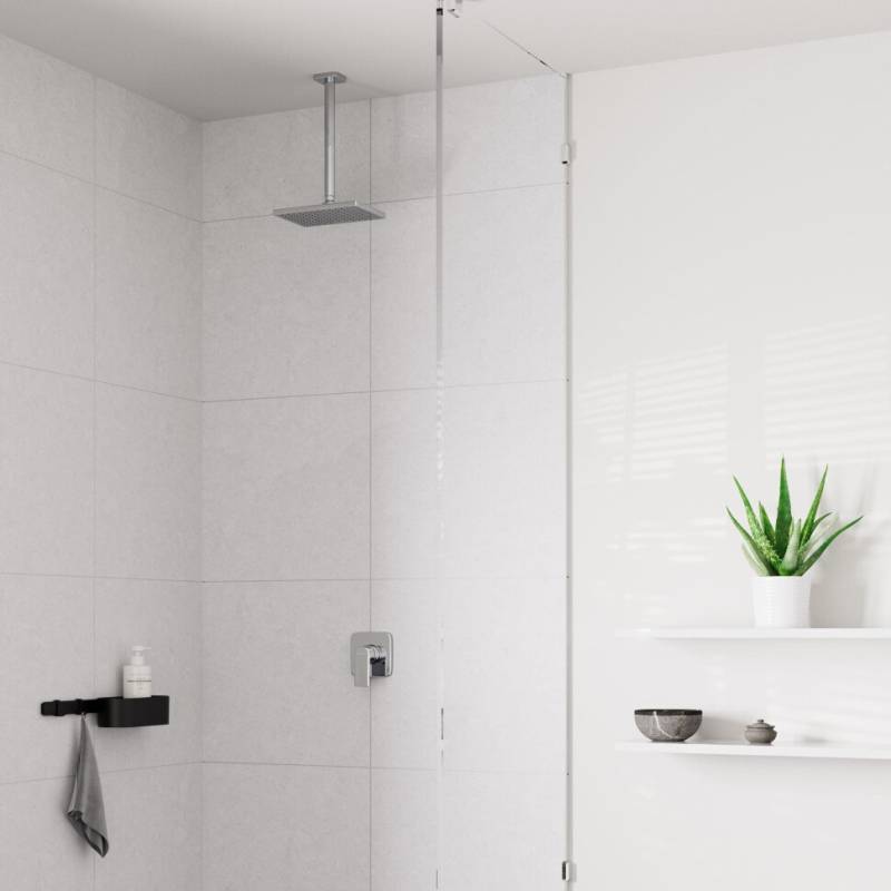 Держатель верхнего душа Hansgrohe Vernis Shape 100 мм потолочный хром 26406000