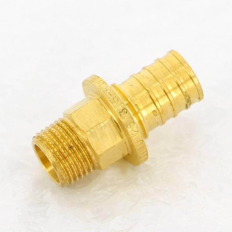 Муфта надвижная REHAU Rautitan RX+ 25х1/2 с наружной резьбой бронза 14563171001