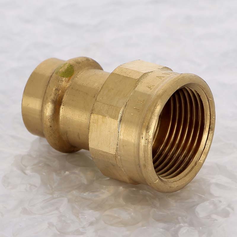 Муфта-вставка пресс Viega Profipress G медь 22x15 мм 346560