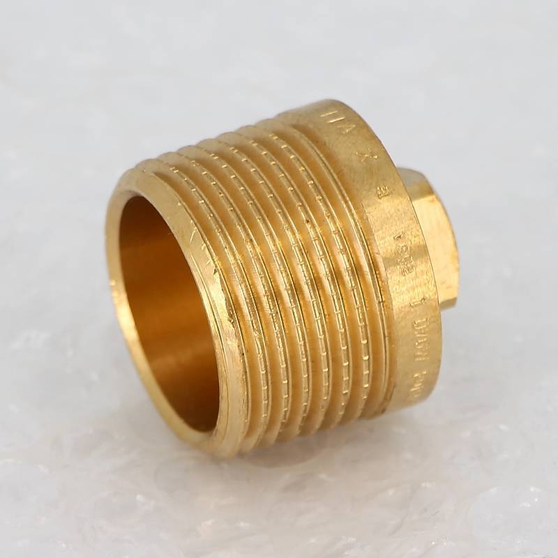 Заглушка бронзовая Viega 1 с квадратом наружная резьба 266622