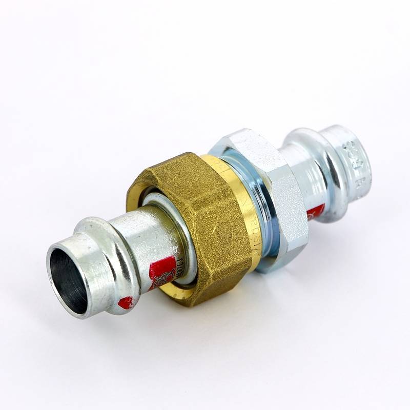 Муфта разъемная Viega Prestabo 15 мм пресс оцинкованная сталь 559304