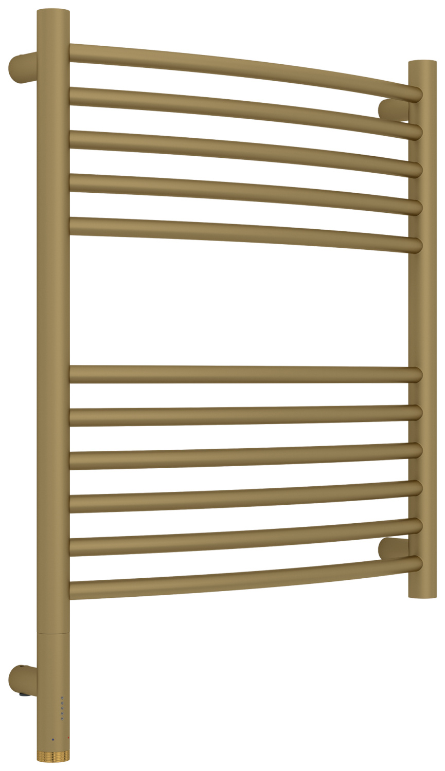 Полотенцесушитель электрический Сунержа Богема 3.1 выгнутая 50х60 см левый золото матовое 032-6002-6050