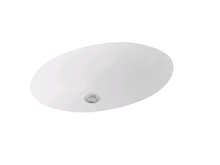 Раковина под столешницу Villeroy & Boch Evana 500х350х220 мм альпийский белый 61470001