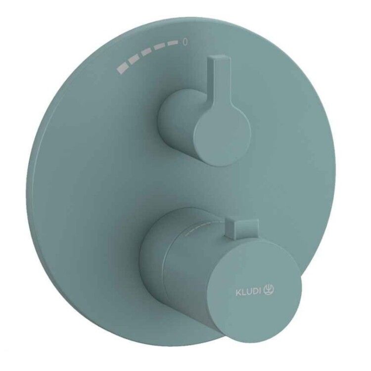 Смеситель для душа Kludi Nova Fonte Puristic на 1 потребитель встраиваемый морской матовый 20885O315
