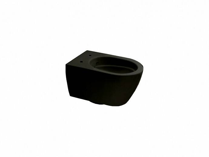 Унитаз подвесной Scarabeo Glam 360х505х360 мм BIOKER Ardesia 5201/TW-49BK