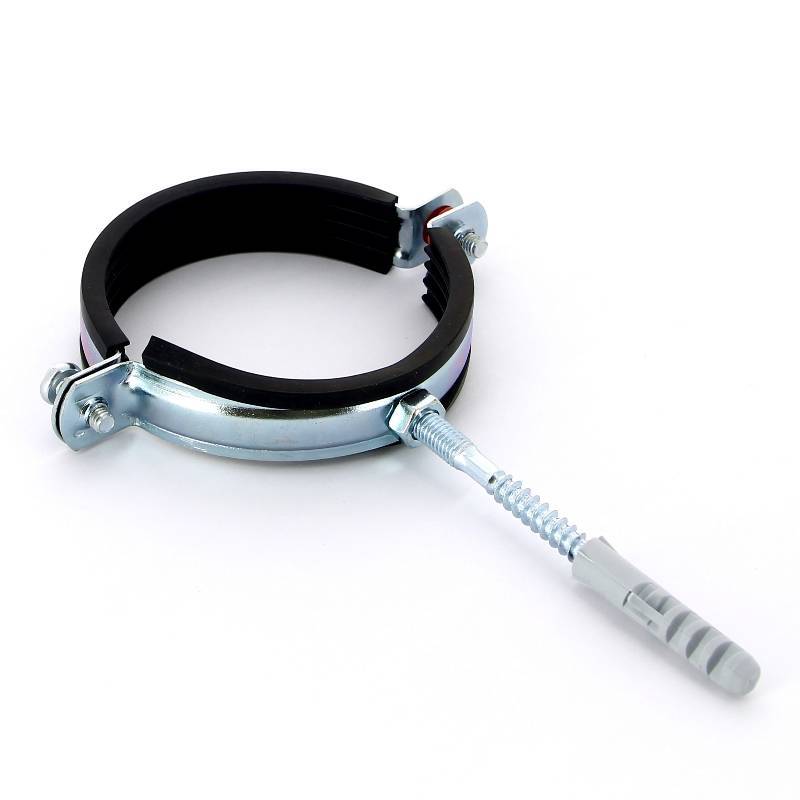 Хомут с резиновым уплотнителем, шпилькой и дюбелем Uni-Fitt 3 дюйма (87-92 мм) 850U9800