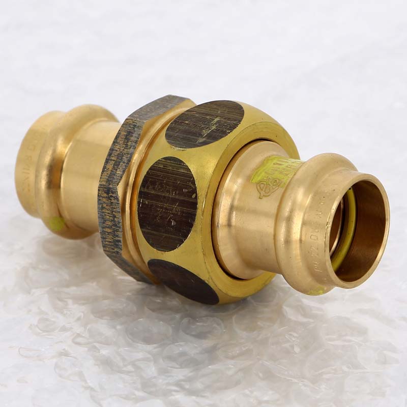 Муфта разъемная Viega Profipress G 22 мм пресс бронза 379278