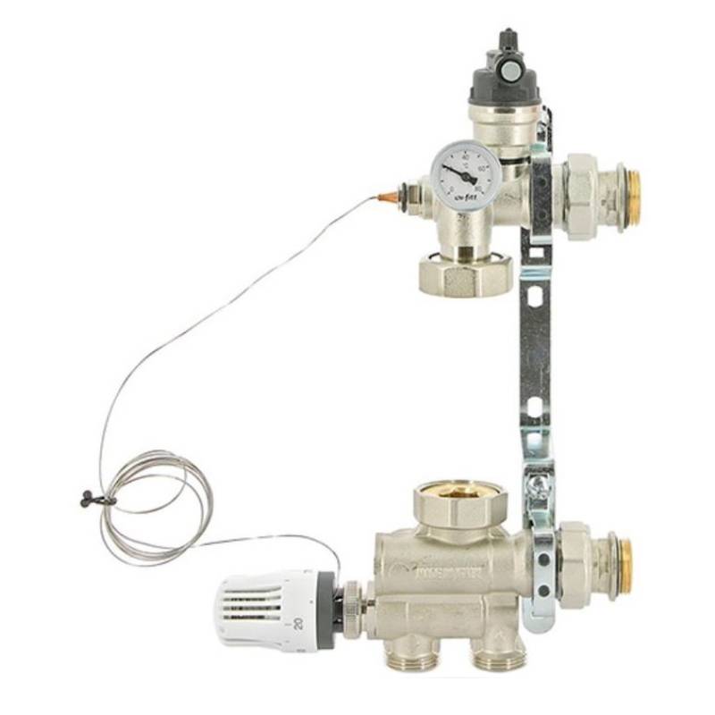 Насосно-смесительная группа Uni-Fitt SOLOMIX 1 с насосом Uni-Fitt GTO 25-6S 130 470S1203