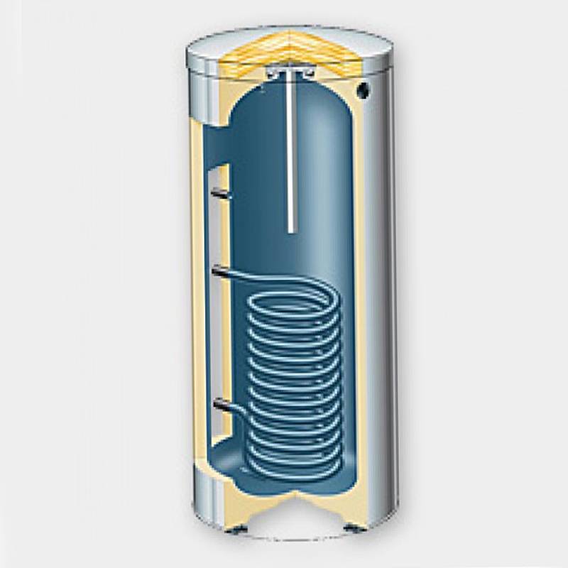 Водонагреватель косвенного нагрева Viessmann Vitocell 100-V CVA 300 л серебристый Z013672