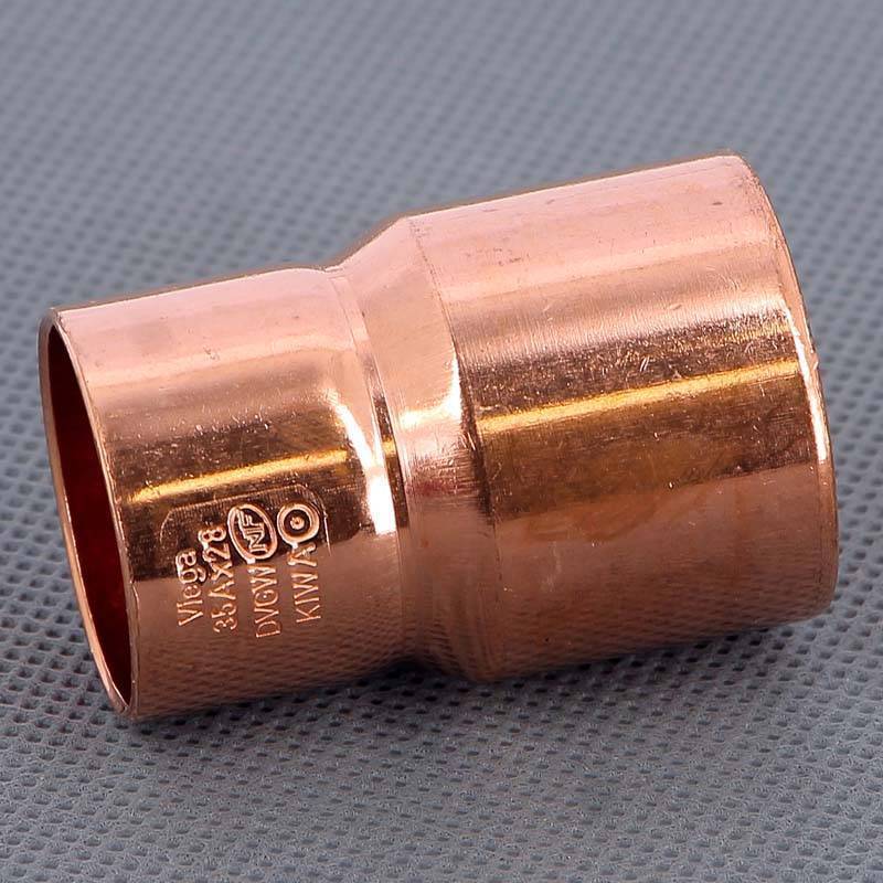 Муфта редукционная однораструбная Viega 35х28 мм под пайку 103118