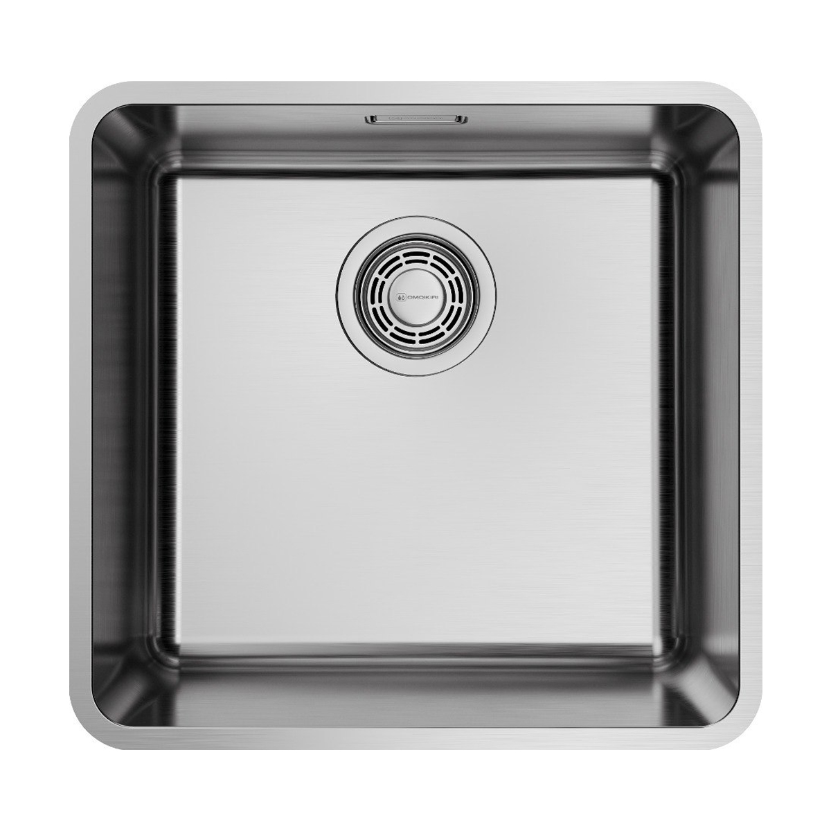 Кухонная мойка Omoikiri Omi 43-U/I Ultra IN нержавеющая сталь 43x17,9 см 4997411