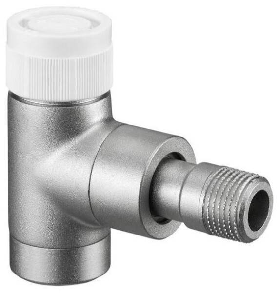 Вентиль термостатический Oventrop Series E DN 15 1/2 угловой никелированный 1163042
