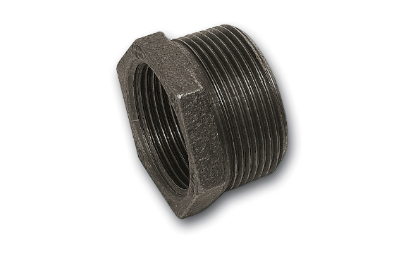 Ниппель редукционный, Sanha,  S , 3/4x1/2 НВ, чугун, 241#