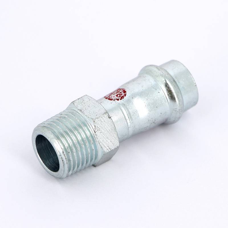 Муфта переходная пресс-Н IBP B > Press Carbon 15х1/2 оцинкованная сталь PC4243G0150400